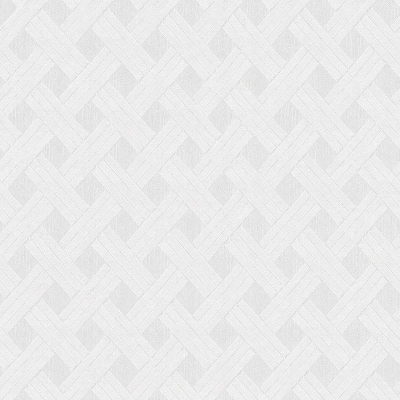 Jacquard Tischdecke aus beschichteter Baumwolle mit Fleckenschutz BENLLIURE weiß Rauten eckig rund oval