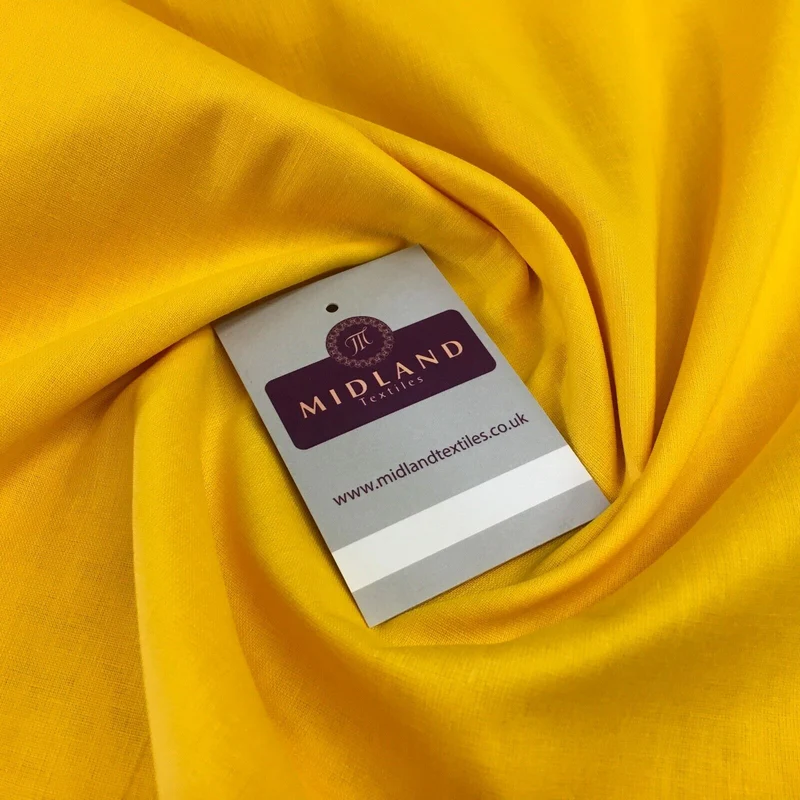 Plain Cotton Cambric Rubia Voile Fabric – MA1093