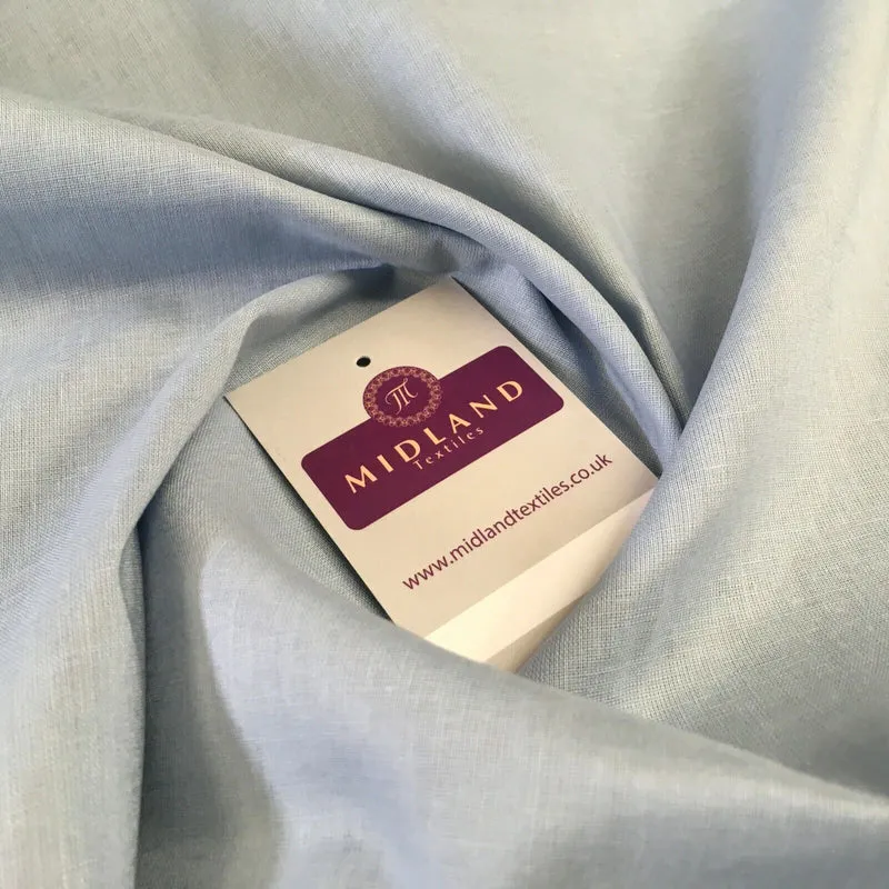 Plain Cotton Cambric Rubia Voile Fabric – MA1093