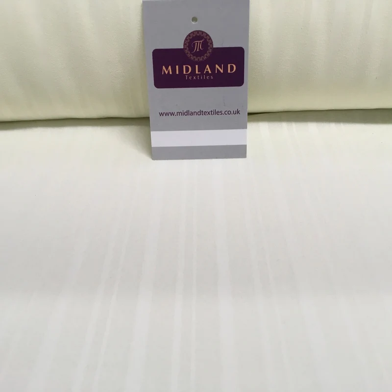 £4.99/m Striped Plain Heavy Georgette Fabric For Suiting & ABAHYA 58" M18