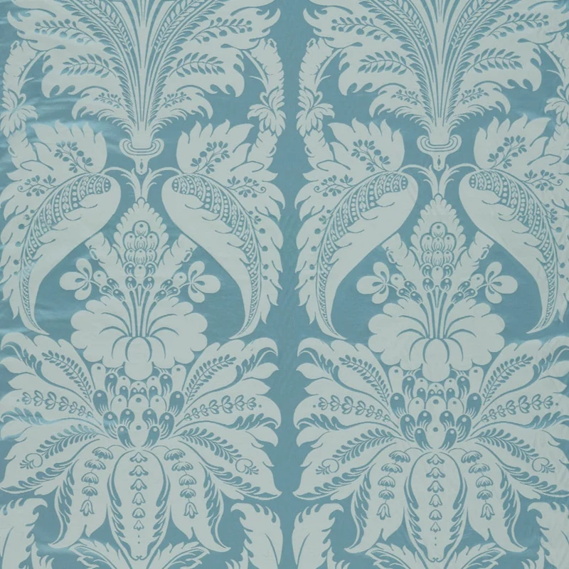 Silk Damask - wedgwood blue