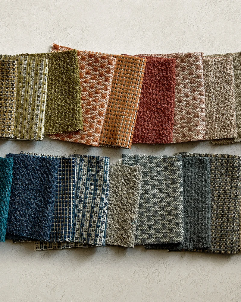Bouclé Check - mineral
