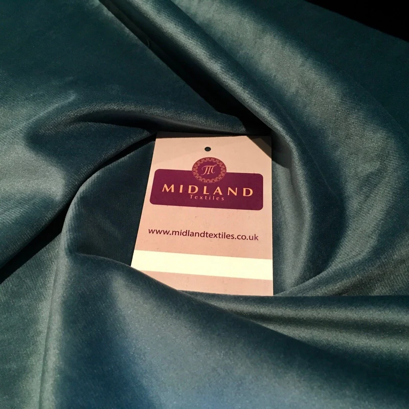 Premium Soft Cotton Look Velvet Fabric 58" 100% Synthetic - Evening & Bridal M806