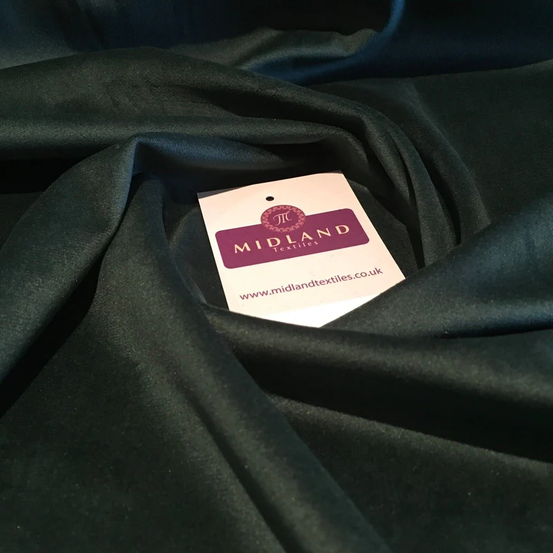 Premium Soft Cotton Look Velvet Fabric 58" 100% Synthetic - Evening & Bridal M806