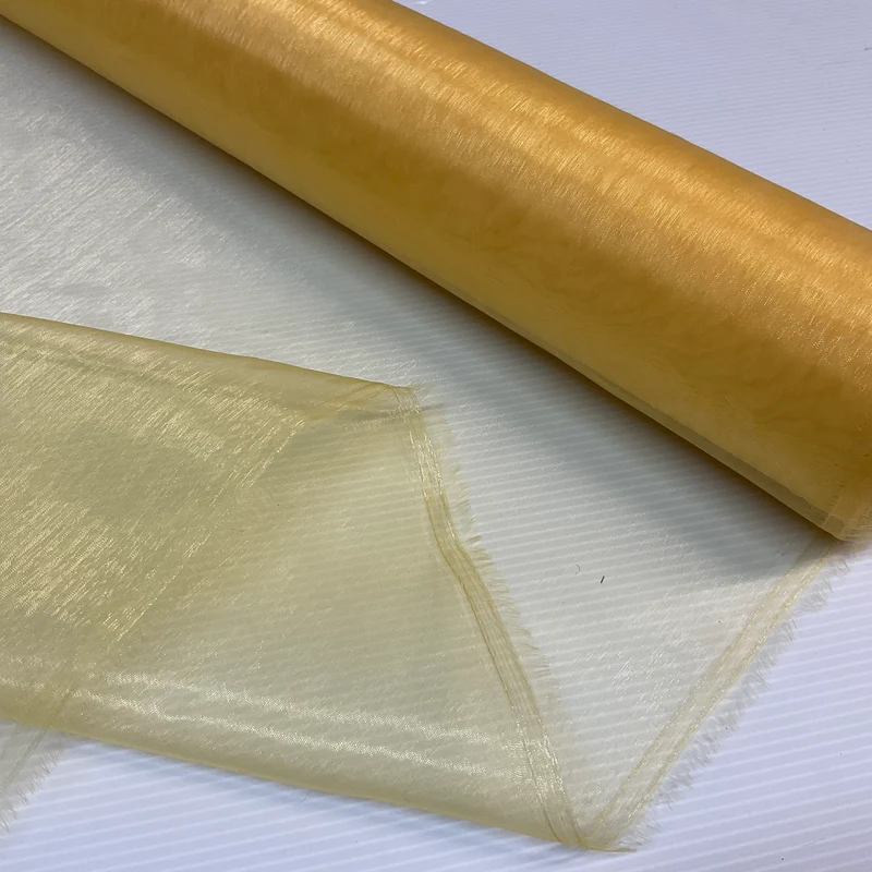 Plain Sheer Lightweight Organza Voile Drape Curtain, Wedding, Chair Sash Fabric 150cm Wide M1750