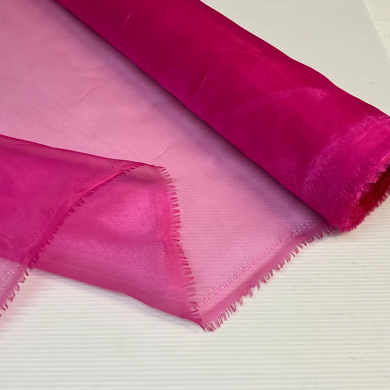 Plain Sheer Lightweight Organza Voile Drape Curtain, Wedding, Chair Sash Fabric 150cm Wide M1750