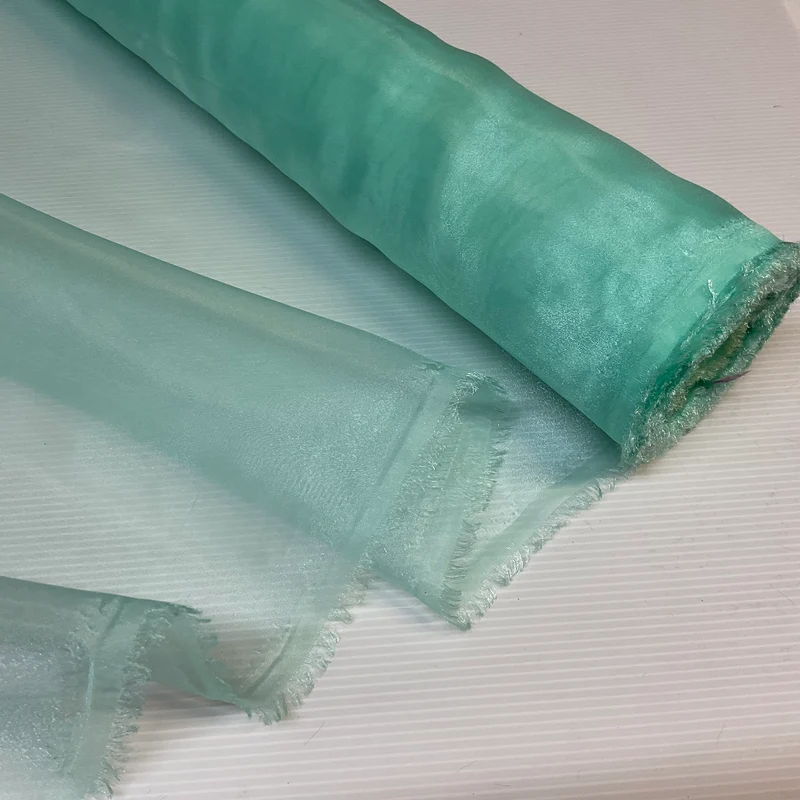 Plain Sheer Lightweight Organza Voile Drape Curtain, Wedding, Chair Sash Fabric 150cm Wide M1750