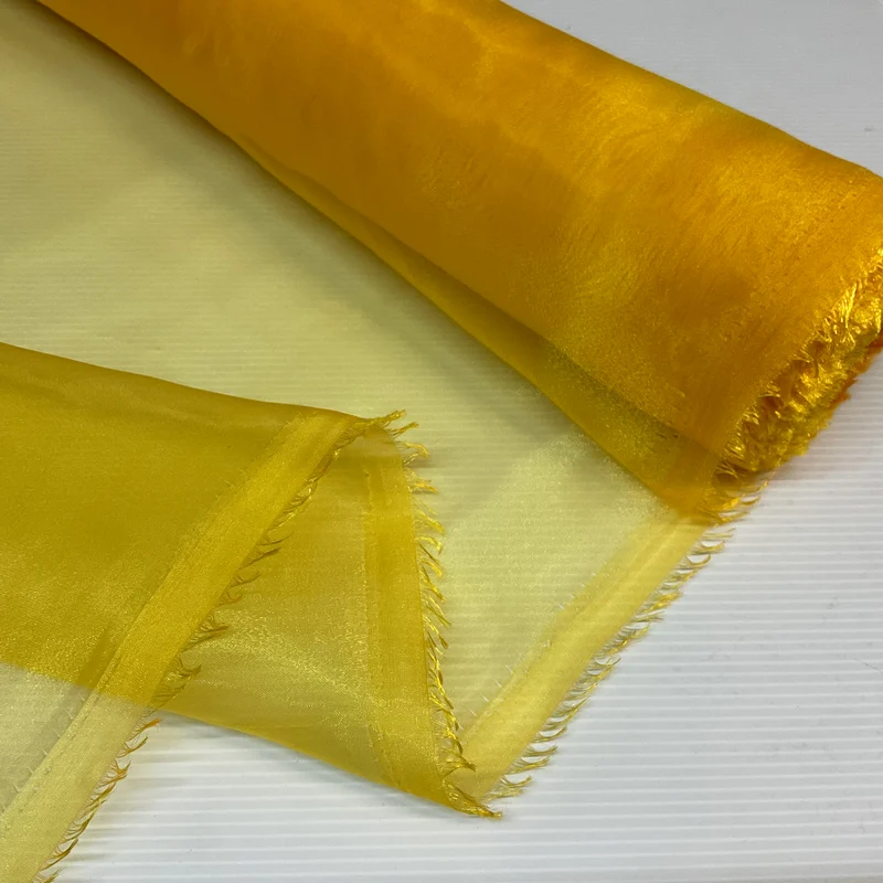 Plain Sheer Lightweight Organza Voile Drape Curtain, Wedding, Chair Sash Fabric 150cm Wide M1750