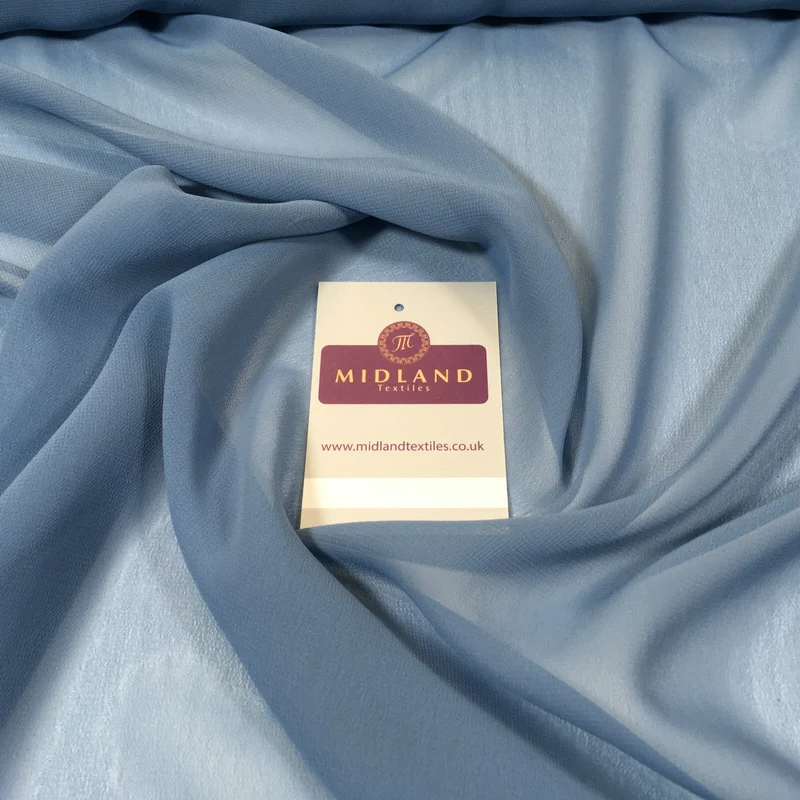 New Hi-Multi Caress Chiffon Sheer Fabric - Semi-Transparent 42" Wide M608