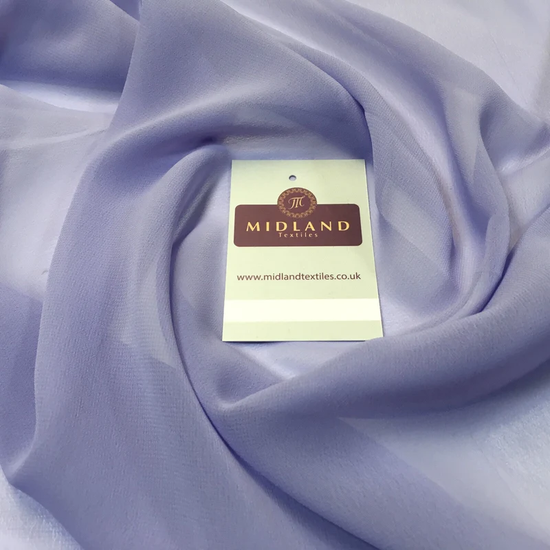 New Hi-Multi Caress Chiffon Sheer Fabric - Semi-Transparent 42" Wide M608