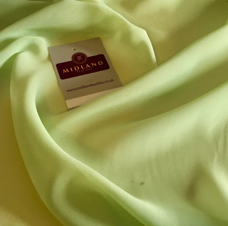 New Hi-Multi Caress Chiffon Sheer Fabric - Semi-Transparent 42" Wide M608