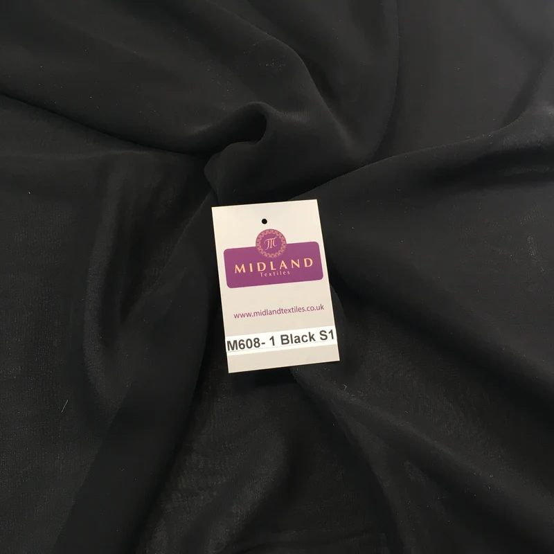 New Hi-Multi Caress Chiffon Sheer Fabric - Semi-Transparent 42" Wide M608