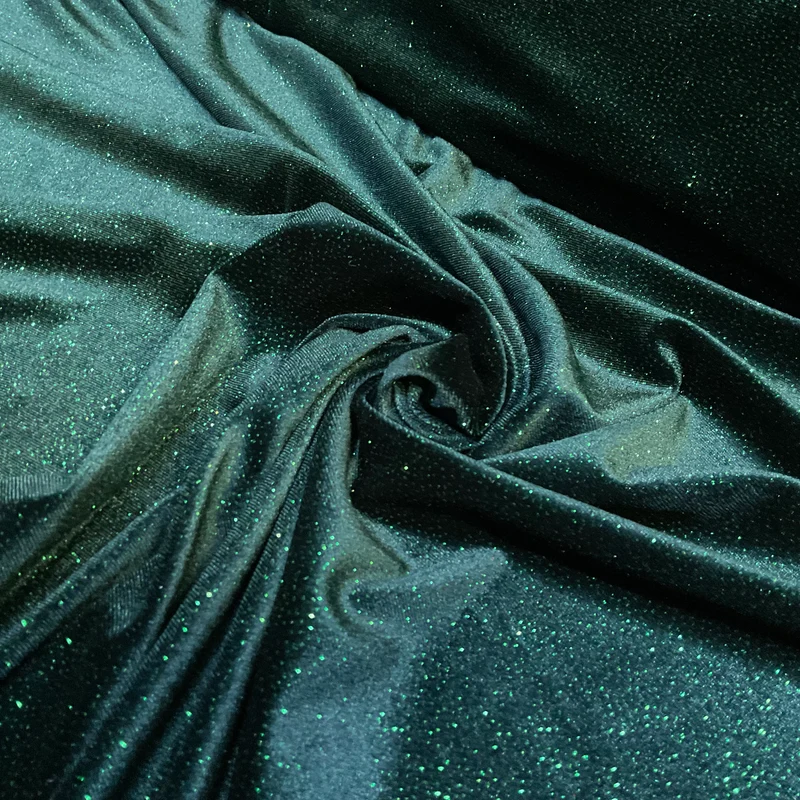 Sparkle Glitter Stretch Fabric – 150cm Wide – Shimmer Material M2068