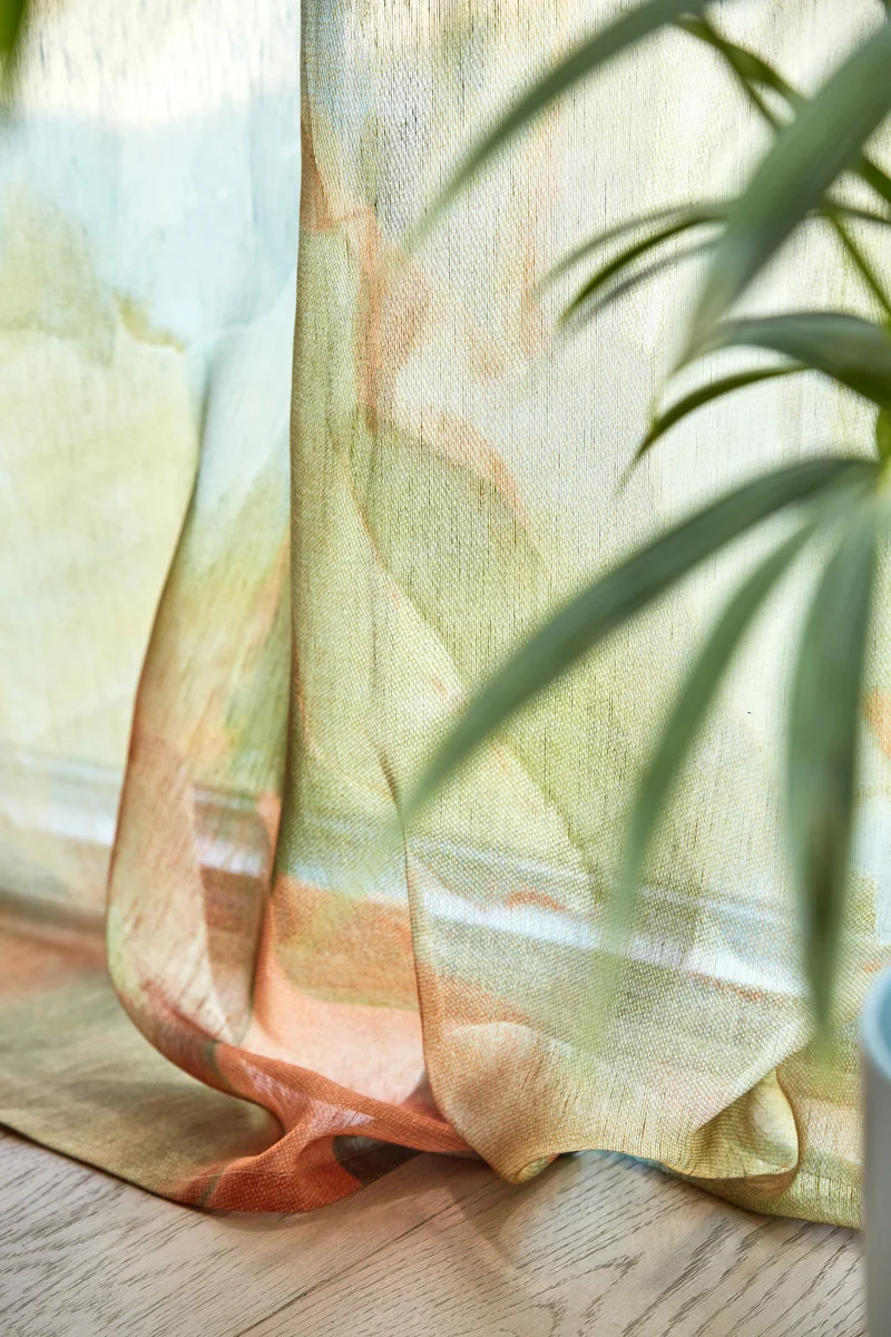 Forest Sheer - terracotta 302 cm