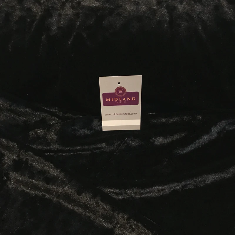Ice Crushed plush Velvet ideal for Dress Fabric 58" Wide M796 Mtex