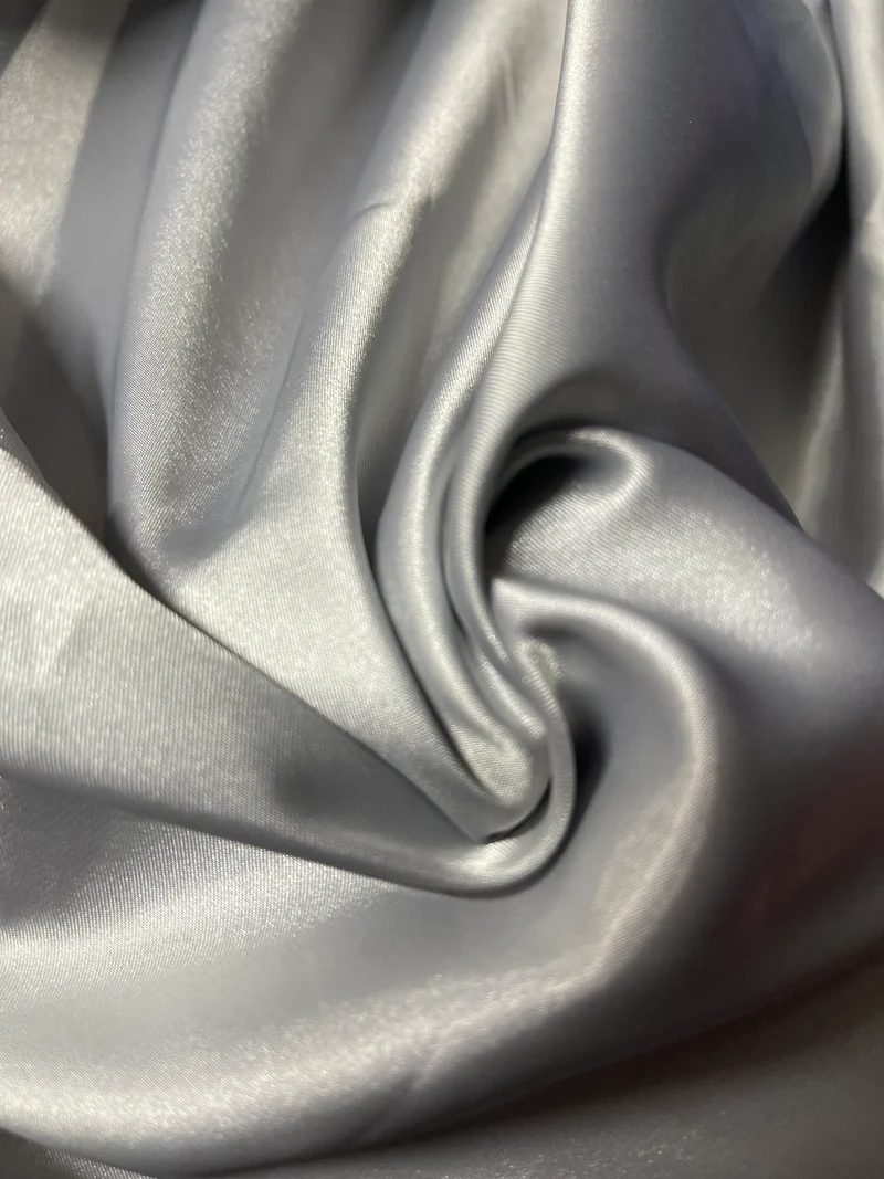 Silky Liquid Satin Fabric Plain Dress Fabric 150cm Wide 60" M175