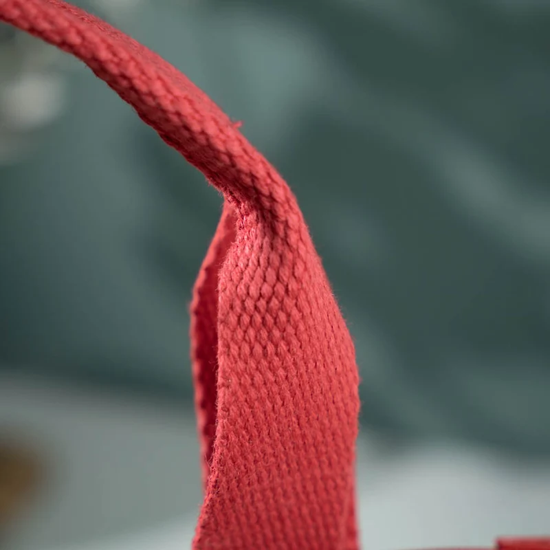 Kleine Handtasche aus Loden & Leinen