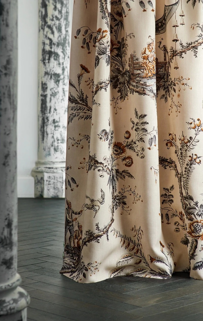Chinoiserie - russet
