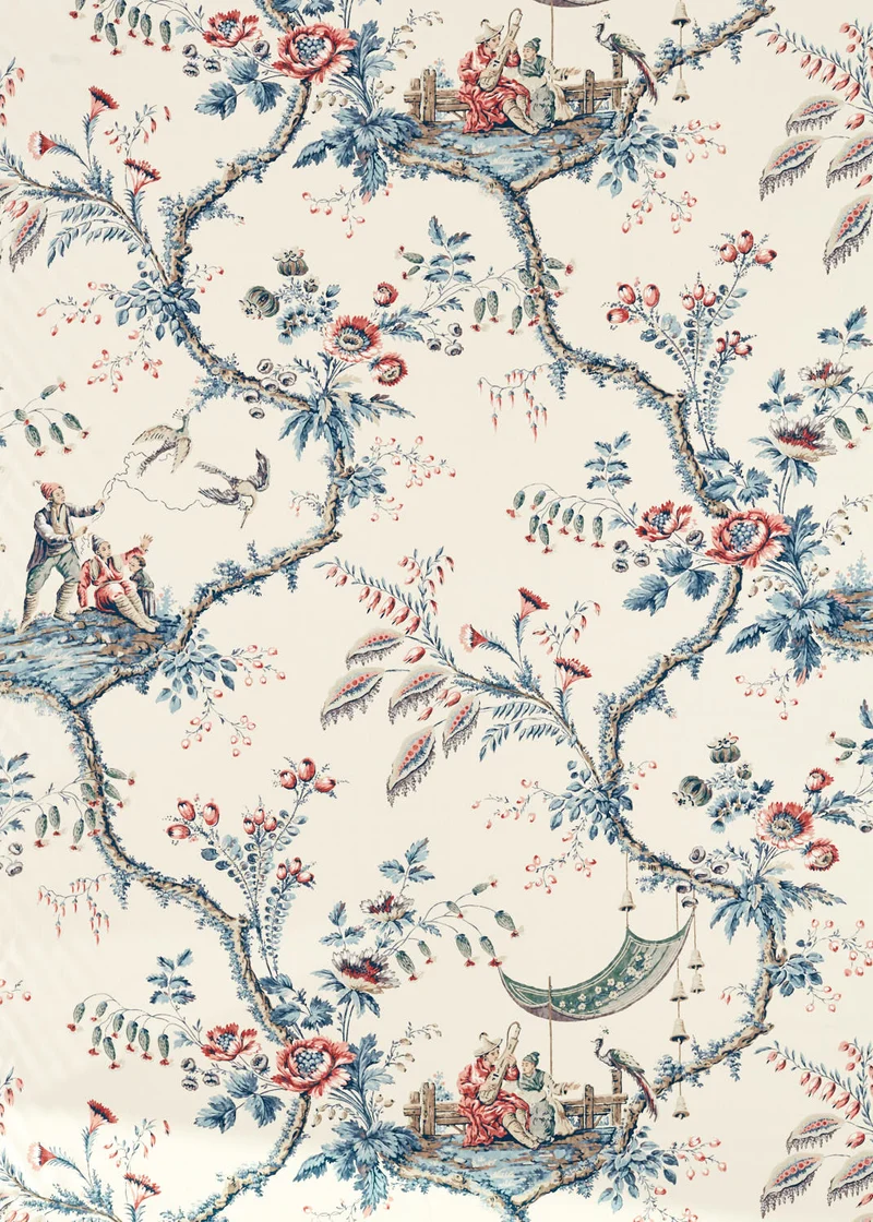 Chinoiserie - indigo