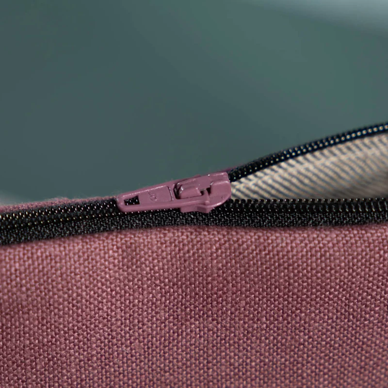 Kulturtasche aus Leinen | Unikat aus unserem Zuschnitt