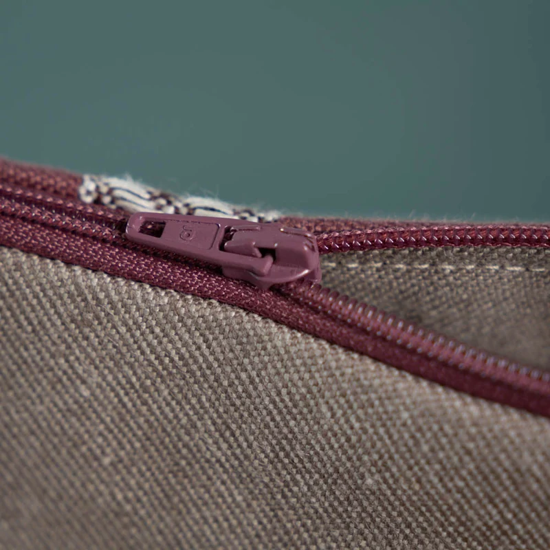 Kulturtasche aus Leinen | Unikat aus unserem Zuschnitt