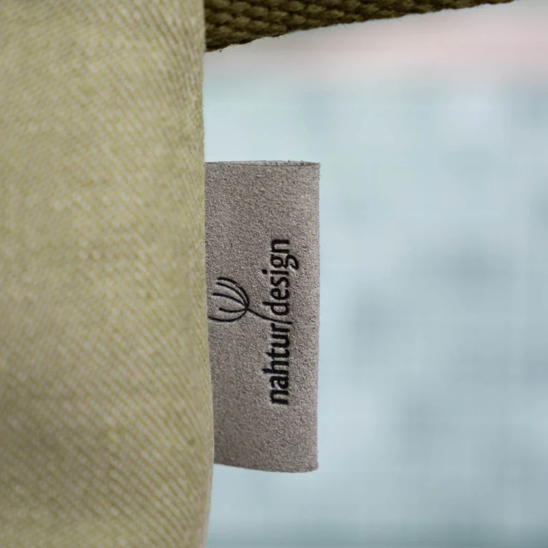 Kulturtasche aus Leinen | Unikat aus unserem Zuschnitt
