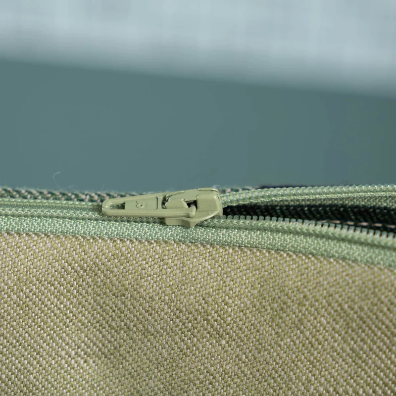 Kulturtasche aus Leinen | Unikat aus unserem Zuschnitt