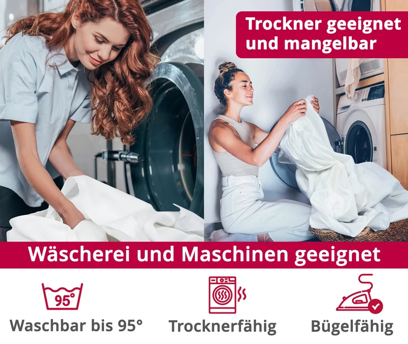 100% Baumwolle Damast Tischdecke weiß eckig