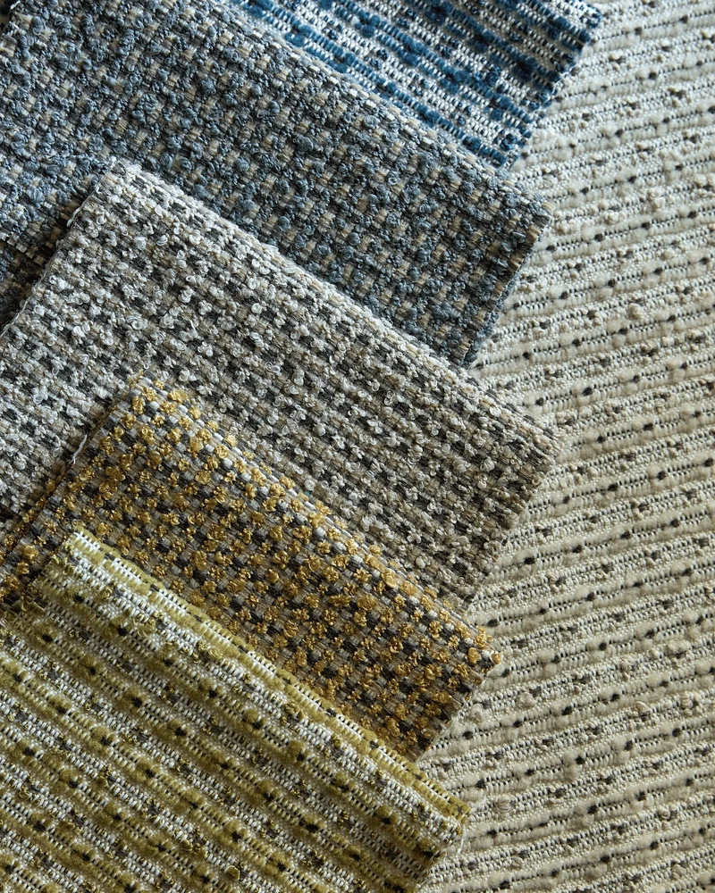 Outdoorstoff Chenille - indigo