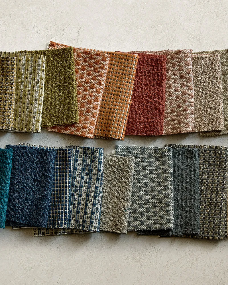 Outdoorstoff Chenille - indigo