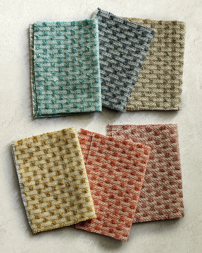 Bouclé Checkerboard - taupe