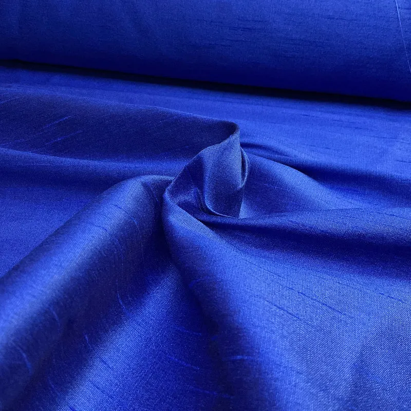 Plain raw faux silk dupion crafts fabric M1801