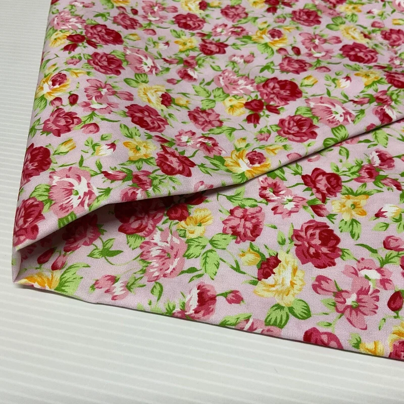 Floral Florence Bunch Cotton Poplin dress Fabric Sold by the meter M1893