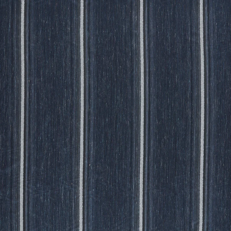 Gardinenstoff Bouclé Stripe - midnight 305 cm