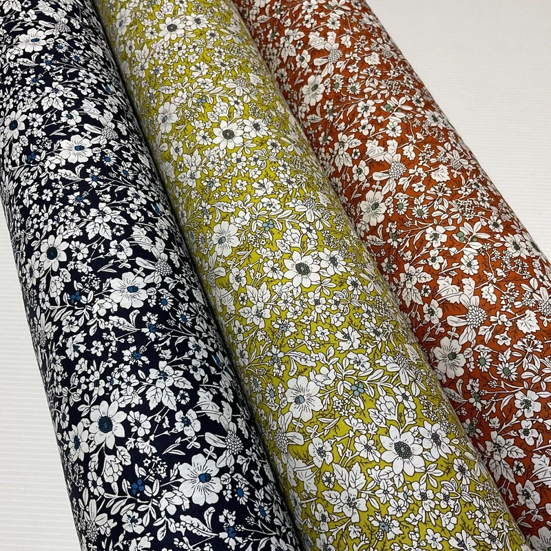 Soft Touch 100% Cotton small Floral printed dress fabric M1647
