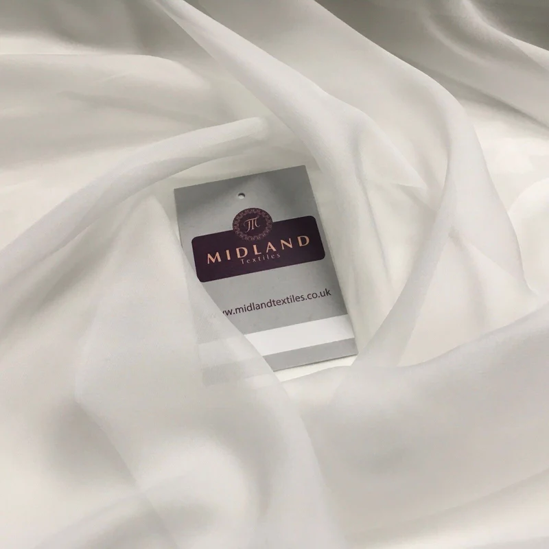 Plain Cationic Chiffon Fabric 57" Wide - Premium Lightweight MD895