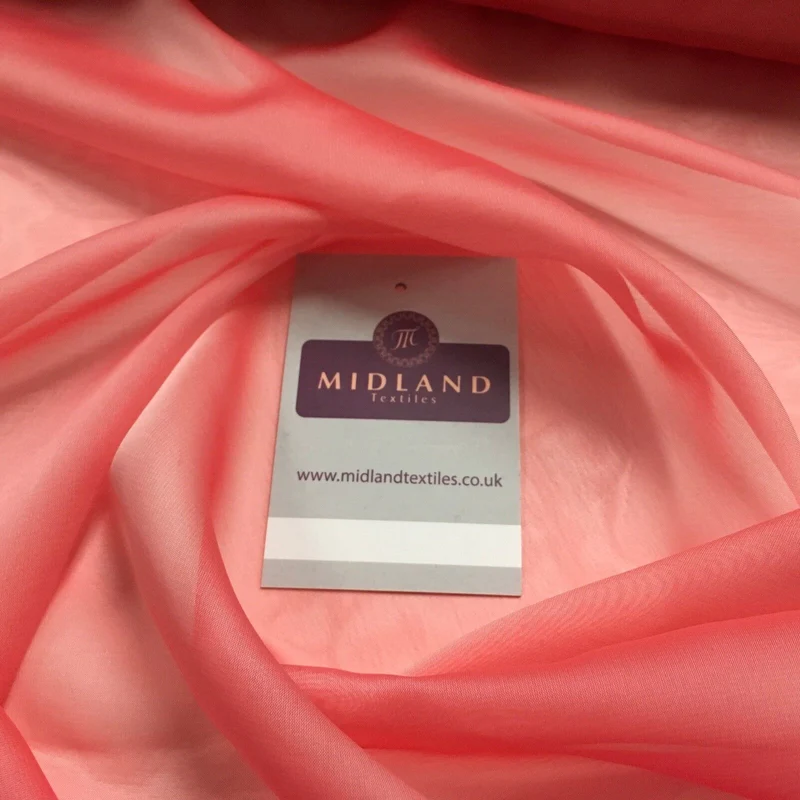 Plain Cationic Chiffon Fabric 57" Wide - Premium Lightweight MD895