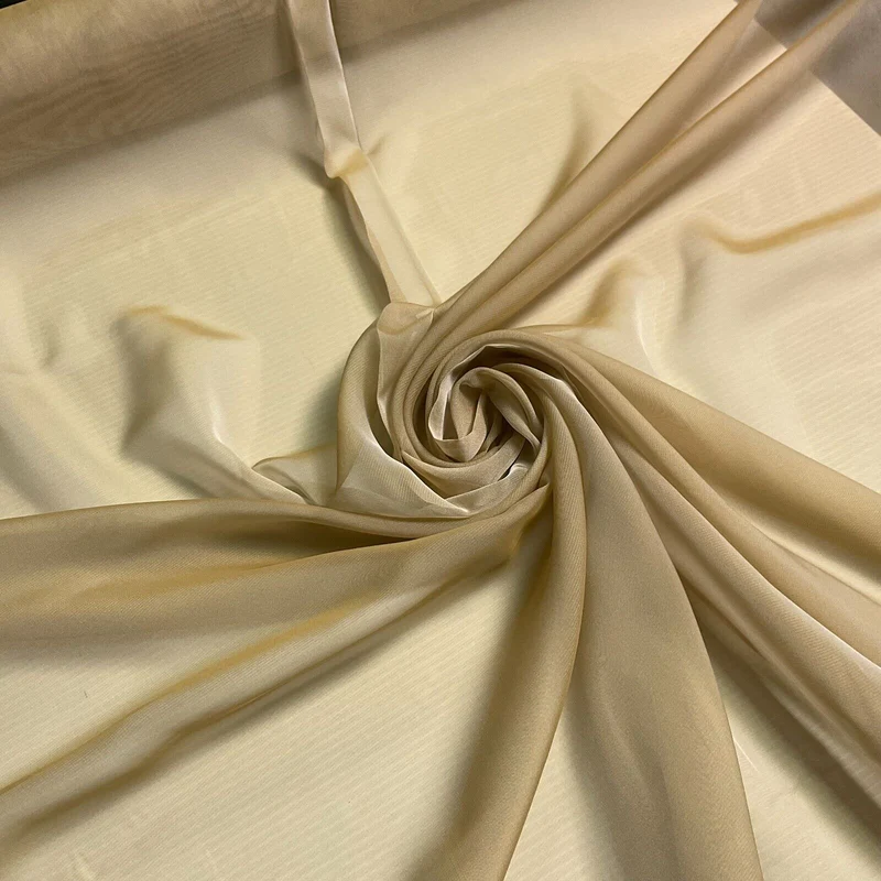 Plain Cationic Chiffon Fabric 57" Wide - Premium Lightweight MD895