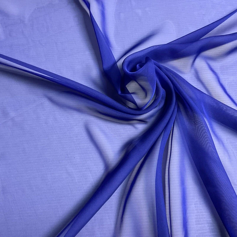 Plain Cationic Chiffon Fabric 57" Wide - Premium Lightweight MD895