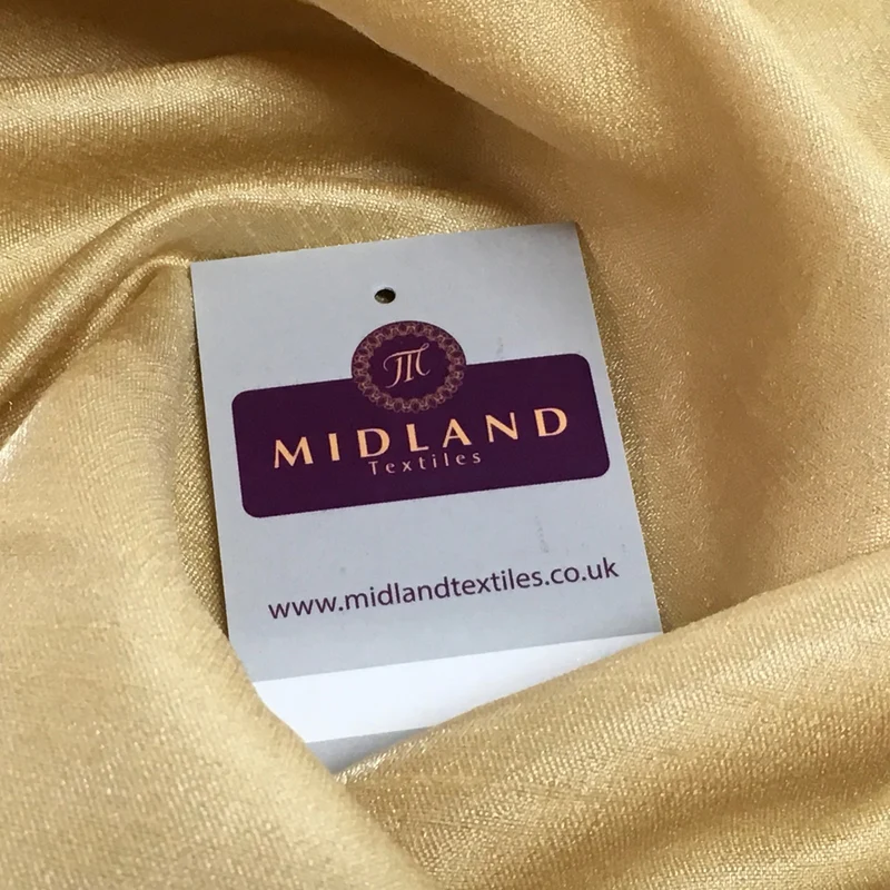 £3.50 Shimmer Raw Faux Silk Dupion Dress Fabric 45" Wide M805 Mtex