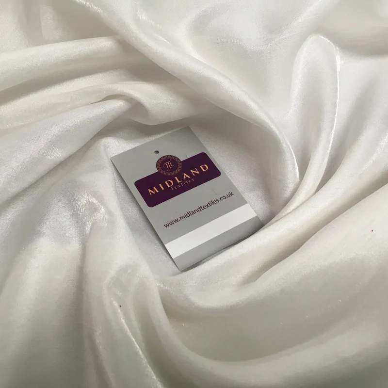 £3.50 Shimmer Raw Faux Silk Dupion Dress Fabric 45" Wide M805 Mtex