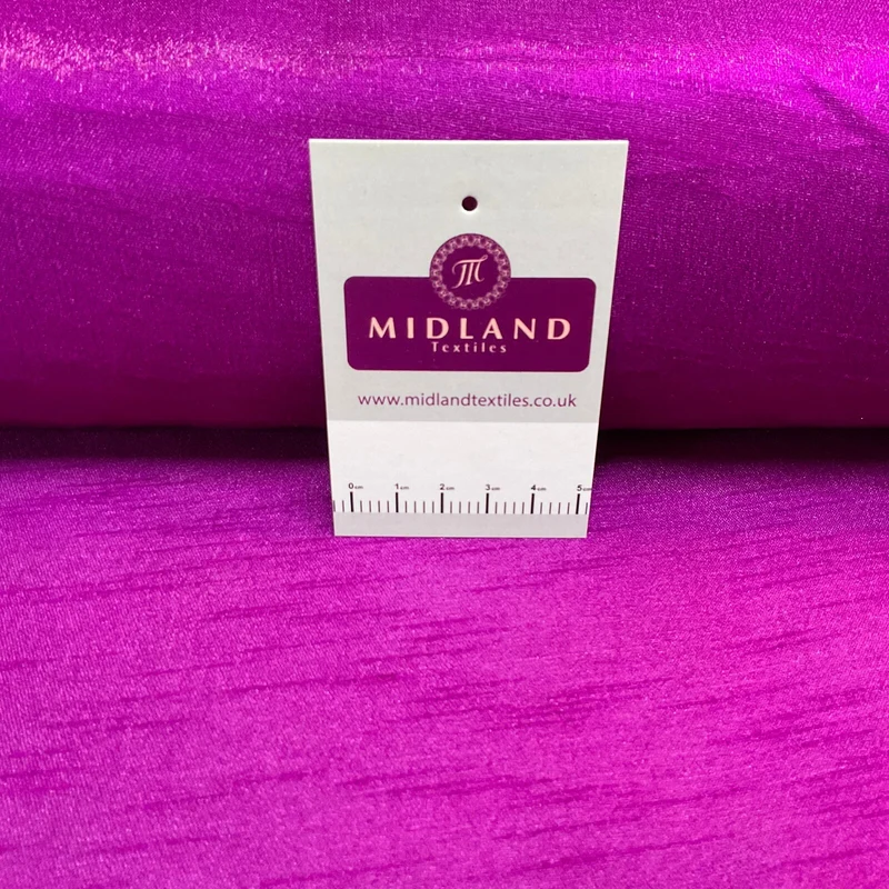 £3.50 Shimmer Raw Faux Silk Dupion Dress Fabric 45" Wide M805 Mtex
