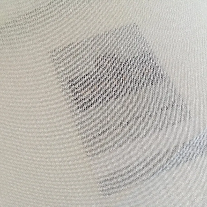 100% Cotton Organdie stiff lightweight fabric used for lining 43" M689