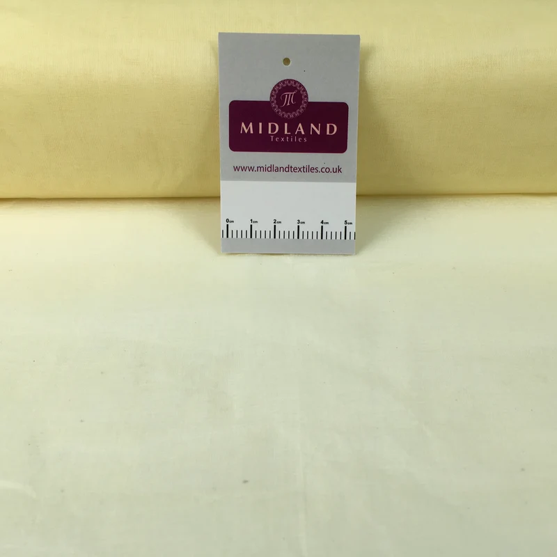 100% Cotton Organdie stiff lightweight fabric used for lining 43" M689