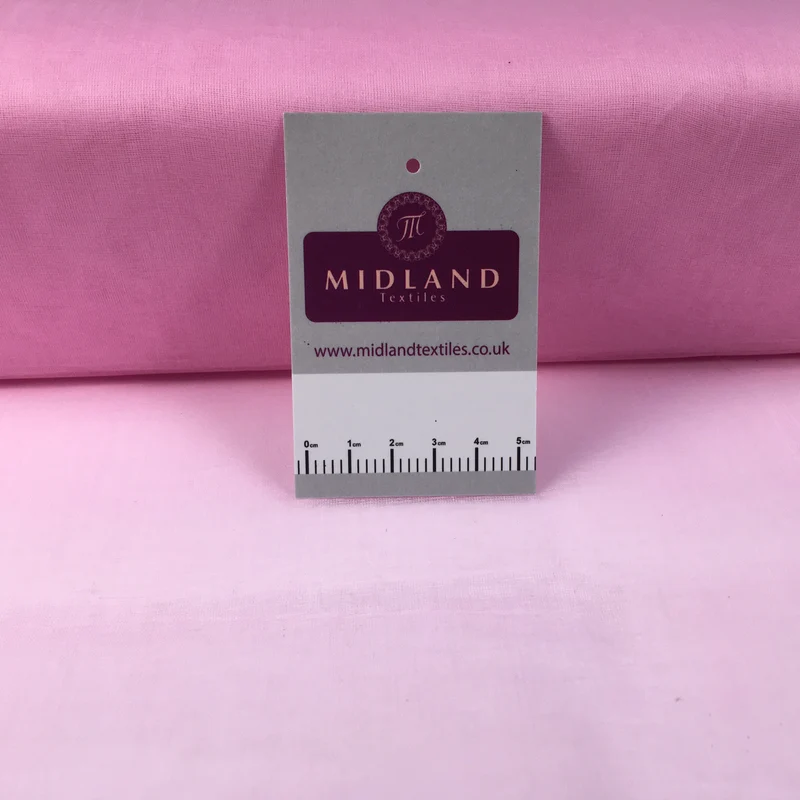 100% Cotton Organdie stiff lightweight fabric used for lining 43" M689