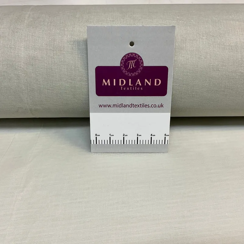 100% Cotton Organdie stiff lightweight fabric used for lining 43" M689