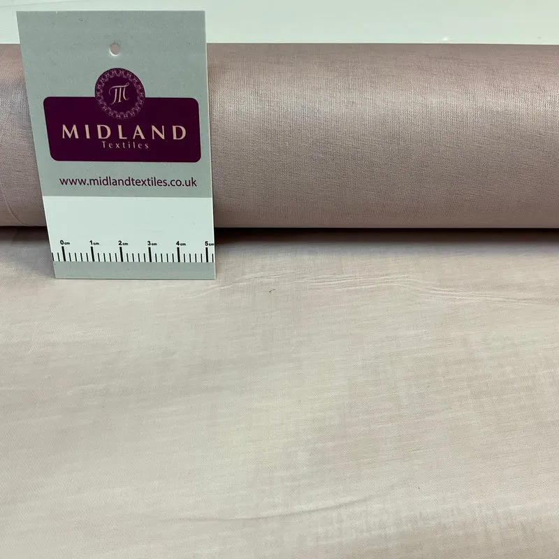 100% Cotton Organdie stiff lightweight fabric used for lining 43" M689