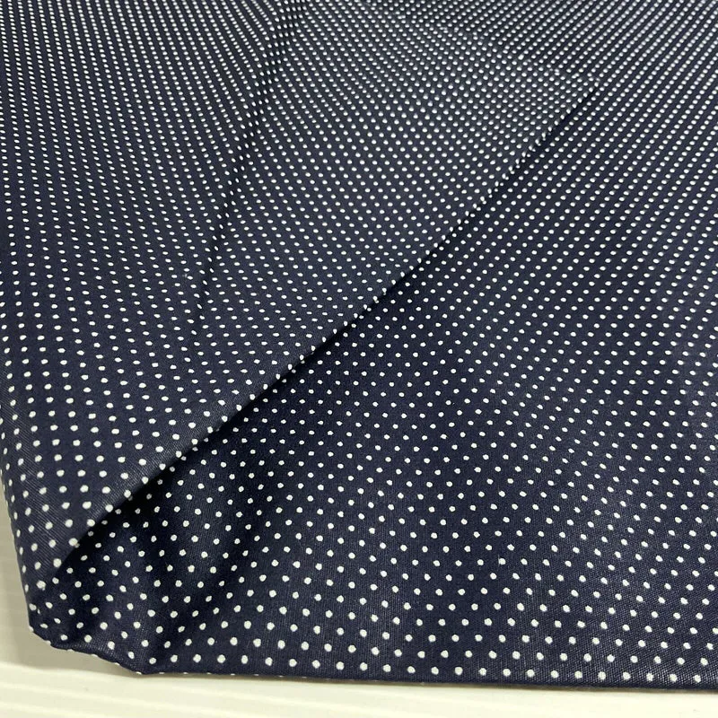 Micro dot spot Cotton Poplin dress Fabric Sold by the meter M1897