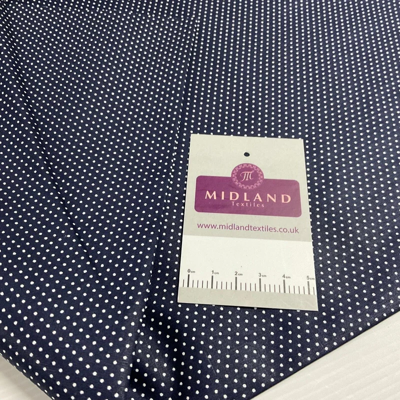 Micro dot spot Cotton Poplin dress Fabric Sold by the meter M1897