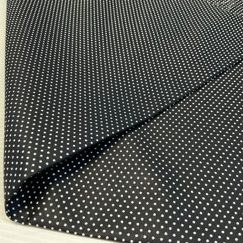 Micro dot spot Cotton Poplin dress Fabric Sold by the meter M1897